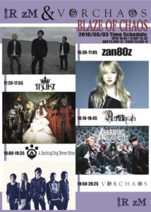 RizM＆Vorchaos Presents「BLAZE OF CHAOS」